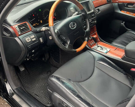 Черный Лексус ЛС, объемом двигателя 4.29 л и пробегом 384 тыс. км за 8600 $, фото 14 на Automoto.ua