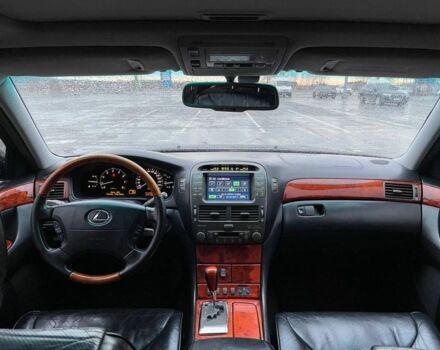 Черный Лексус ЛС, объемом двигателя 4.2 л и пробегом 283 тыс. км за 8300 $, фото 3 на Automoto.ua