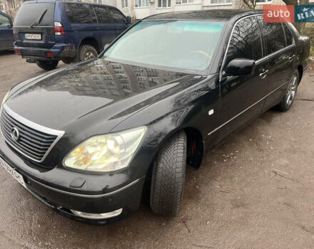 Черный Лексус ЛС, объемом двигателя 4.29 л и пробегом 384 тыс. км за 8600 $, фото 4 на Automoto.ua