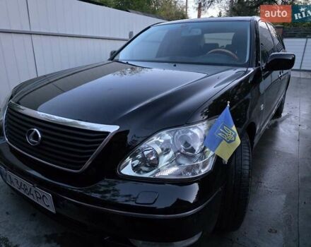 Черный Лексус ЛС, объемом двигателя 4.29 л и пробегом 298 тыс. км за 7700 $, фото 1 на Automoto.ua