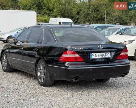 Черный Лексус ЛС, объемом двигателя 4.29 л и пробегом 284 тыс. км за 7500 $, фото 4 на Automoto.ua