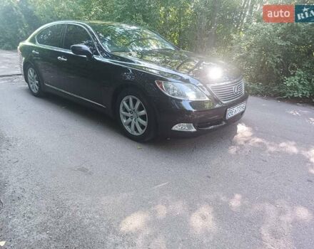 Черный Лексус ЛС, объемом двигателя 4.61 л и пробегом 220 тыс. км за 10200 $, фото 5 на Automoto.ua
