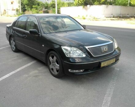 Черный Лексус ЛС, объемом двигателя 4.3 л и пробегом 208 тыс. км за 15000 $, фото 1 на Automoto.ua