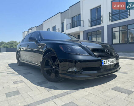 Черный Лексус ЛС, объемом двигателя 4.61 л и пробегом 320 тыс. км за 16500 $, фото 7 на Automoto.ua