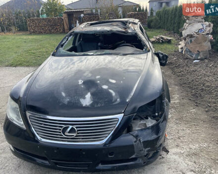 Черный Лексус ЛС, объемом двигателя 4.61 л и пробегом 180 тыс. км за 5300 $, фото 5 на Automoto.ua