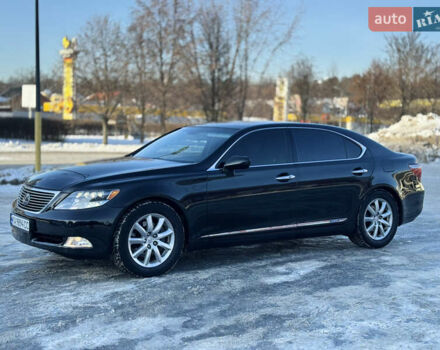 Черный Лексус ЛС, объемом двигателя 4.97 л и пробегом 223 тыс. км за 8700 $, фото 6 на Automoto.ua