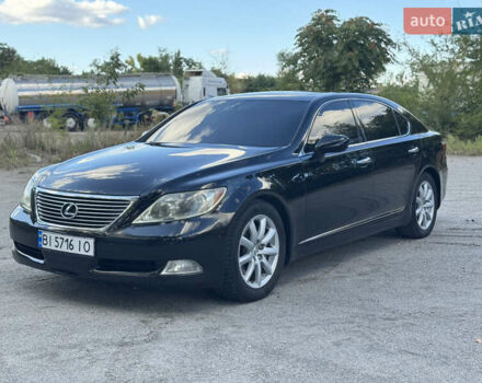 Черный Лексус ЛС, объемом двигателя 4.61 л и пробегом 217 тыс. км за 6900 $, фото 1 на Automoto.ua