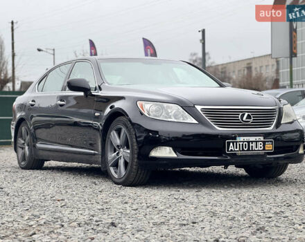 Черный Лексус ЛС, объемом двигателя 4.61 л и пробегом 138 тыс. км за 9999 $, фото 5 на Automoto.ua
