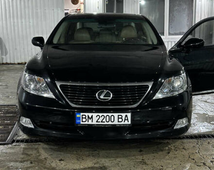 Черный Лексус ЛС, объемом двигателя 4.6 л и пробегом 270 тыс. км за 12500 $, фото 12 на Automoto.ua