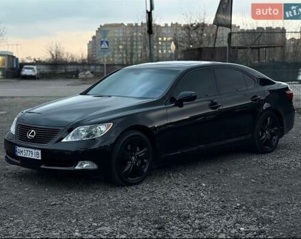 Черный Лексус ЛС, объемом двигателя 4.61 л и пробегом 375 тыс. км за 9100 $, фото 3 на Automoto.ua
