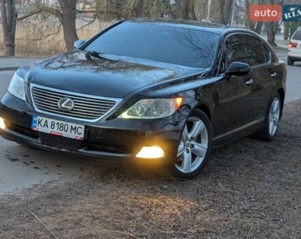 Черный Лексус ЛС, объемом двигателя 4.61 л и пробегом 198 тыс. км за 9400 $, фото 2 на Automoto.ua
