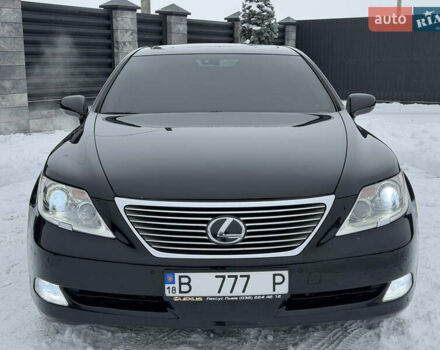 Черный Лексус ЛС, объемом двигателя 4.6 л и пробегом 277 тыс. км за 14999 $, фото 4 на Automoto.ua