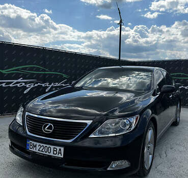 Черный Лексус ЛС, объемом двигателя 4.6 л и пробегом 270 тыс. км за 12500 $, фото 13 на Automoto.ua