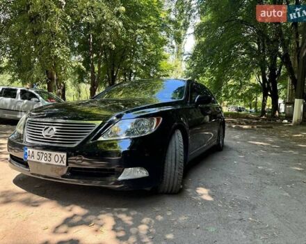 Черный Лексус ЛС, объемом двигателя 4.61 л и пробегом 181 тыс. км за 15000 $, фото 12 на Automoto.ua