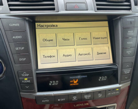 Чорний Лексус ЛС, об'ємом двигуна 4.97 л та пробігом 158 тис. км за 22500 $, фото 10 на Automoto.ua