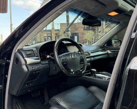 Черный Лексус ЛС, объемом двигателя 4.61 л и пробегом 254 тыс. км за 25000 $, фото 12 на Automoto.ua