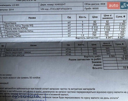 Черный Лексус ЛС, объемом двигателя 4.61 л и пробегом 99 тыс. км за 21000 $, фото 33 на Automoto.ua