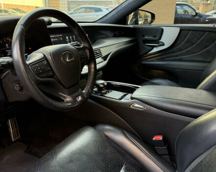 Черный Лексус ЛС, объемом двигателя 3.5 л и пробегом 95 тыс. км за 52000 $, фото 18 на Automoto.ua