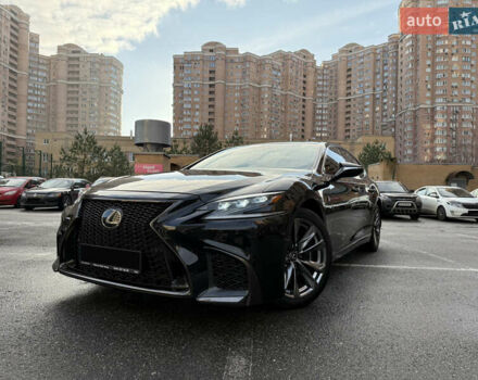 Черный Лексус ЛС, объемом двигателя 3.5 л и пробегом 95 тыс. км за 52000 $, фото 3 на Automoto.ua