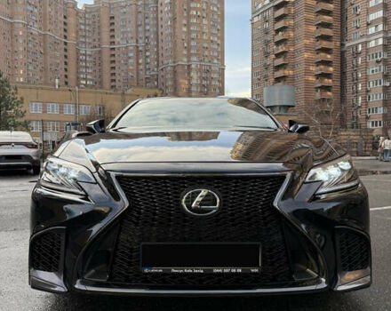 Черный Лексус ЛС, объемом двигателя 3.5 л и пробегом 95 тыс. км за 52000 $, фото 1 на Automoto.ua