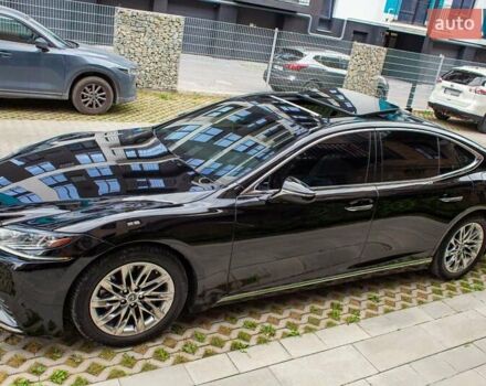 Черный Лексус ЛС, объемом двигателя 3.46 л и пробегом 85 тыс. км за 46000 $, фото 4 на Automoto.ua