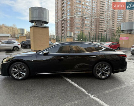 Черный Лексус ЛС, объемом двигателя 3.5 л и пробегом 95 тыс. км за 52000 $, фото 6 на Automoto.ua