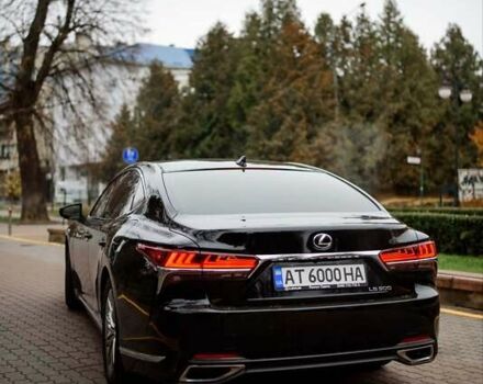 Черный Лексус ЛС, объемом двигателя 3.44 л и пробегом 101 тыс. км за 45000 $, фото 1 на Automoto.ua