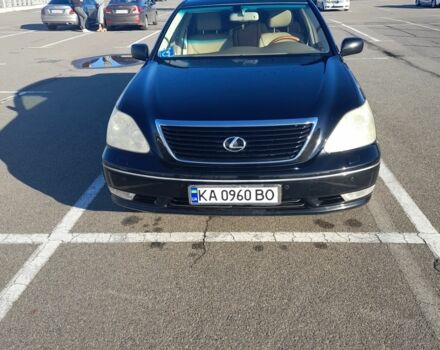 Черный Лексус ЛС, объемом двигателя 4.3 л и пробегом 260 тыс. км за 8200 $, фото 1 на Automoto.ua