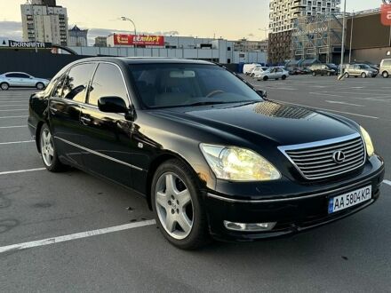 Черный Лексус ЛС, объемом двигателя 4.29 л и пробегом 245 тыс. км за 7200 $, фото 1 на Automoto.ua