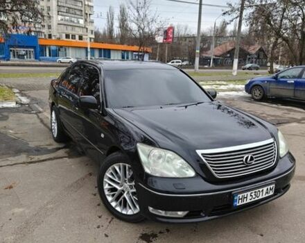 Черный Лексус ЛС, объемом двигателя 4.29 л и пробегом 320 тыс. км за 5900 $, фото 1 на Automoto.ua