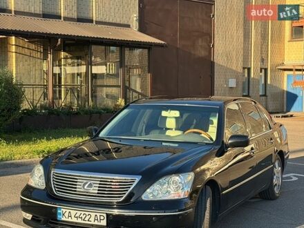 Черный Лексус ЛС, объемом двигателя 4.3 л и пробегом 450 тыс. км за 10400 $, фото 1 на Automoto.ua