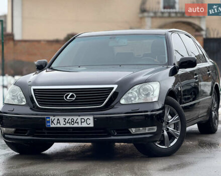 Черный Лексус ЛС, объемом двигателя 4.29 л и пробегом 394 тыс. км за 7999 $, фото 1 на Automoto.ua
