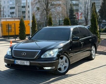 Чорний Лексус ЛС, об'ємом двигуна 4.29 л та пробігом 356 тис. км за 10900 $, фото 1 на Automoto.ua