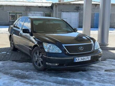 Черный Лексус ЛС, объемом двигателя 4.3 л и пробегом 390 тыс. км за 8900 $, фото 1 на Automoto.ua