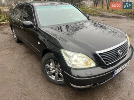 Черный Лексус ЛС, объемом двигателя 4.29 л и пробегом 384 тыс. км за 8600 $, фото 1 на Automoto.ua