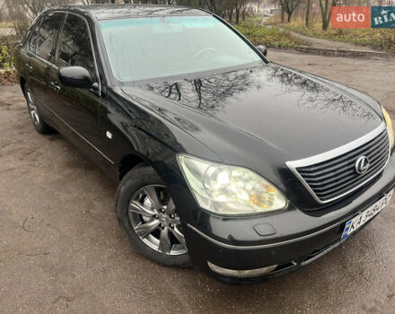 Черный Лексус ЛС, объемом двигателя 4.29 л и пробегом 384 тыс. км за 8600 $, фото 1 на Automoto.ua
