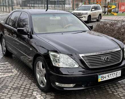 Чорний Лексус ЛС, об'ємом двигуна 4.29 л та пробігом 159 тис. км за 9000 $, фото 1 на Automoto.ua