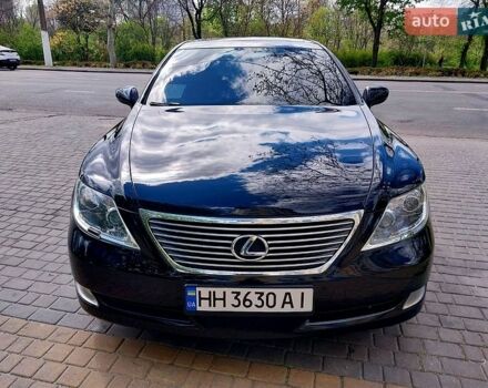 Черный Лексус ЛС, объемом двигателя 4.6 л и пробегом 227 тыс. км за 11000 $, фото 1 на Automoto.ua