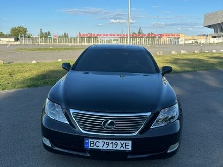 Черный Лексус ЛС, объемом двигателя 4.61 л и пробегом 205 тыс. км за 7999 $, фото 1 на Automoto.ua