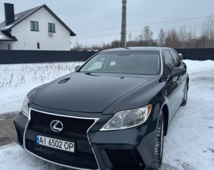 Черный Лексус ЛС, объемом двигателя 4.6 л и пробегом 320 тыс. км за 8000 $, фото 1 на Automoto.ua
