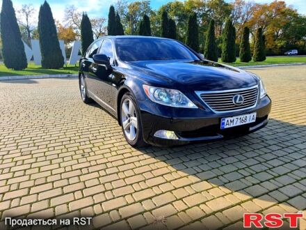 Чорний Лексус ЛС, об'ємом двигуна 4.6 л та пробігом 250 тис. км за 8500 $, фото 1 на Automoto.ua