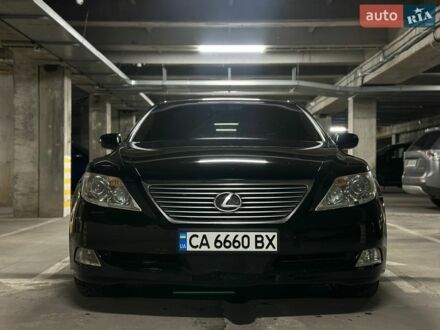 Черный Лексус ЛС, объемом двигателя 4.6 л и пробегом 260 тыс. км за 10000 $, фото 1 на Automoto.ua
