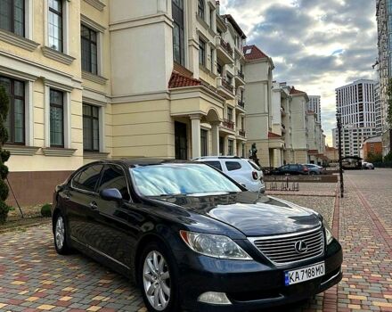 Черный Лексус ЛС, объемом двигателя 4.6 л и пробегом 250 тыс. км за 7100 $, фото 1 на Automoto.ua