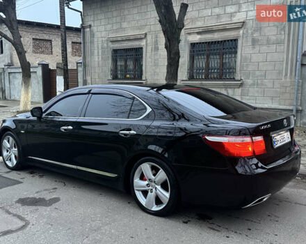Черный Лексус ЛС, объемом двигателя 4.6 л и пробегом 215 тыс. км за 14300 $, фото 1 на Automoto.ua