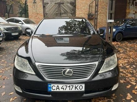 Чорний Лексус ЛС, об'ємом двигуна 4.61 л та пробігом 201 тис. км за 5999 $, фото 1 на Automoto.ua