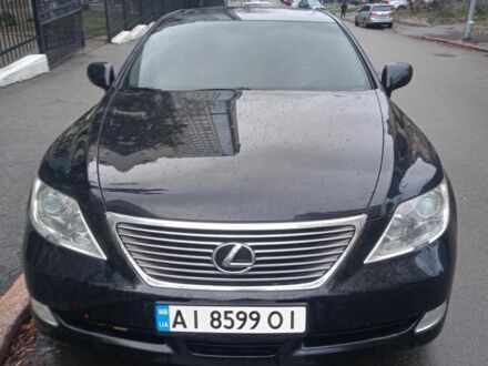 Чорний Лексус ЛС, об'ємом двигуна 4.6 л та пробігом 142 тис. км за 16000 $, фото 1 на Automoto.ua