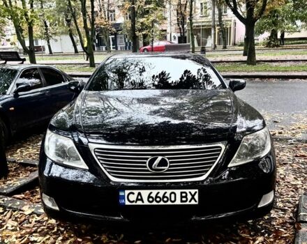 Черный Лексус ЛС, объемом двигателя 4.6 л и пробегом 280 тыс. км за 11074 $, фото 1 на Automoto.ua