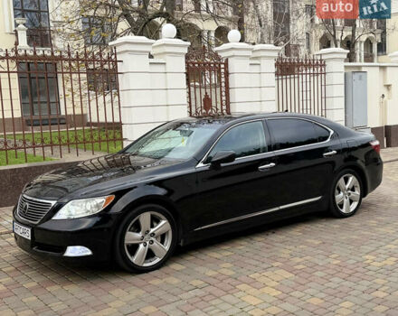 Черный Лексус ЛС, объемом двигателя 4.61 л и пробегом 200 тыс. км за 10900 $, фото 1 на Automoto.ua