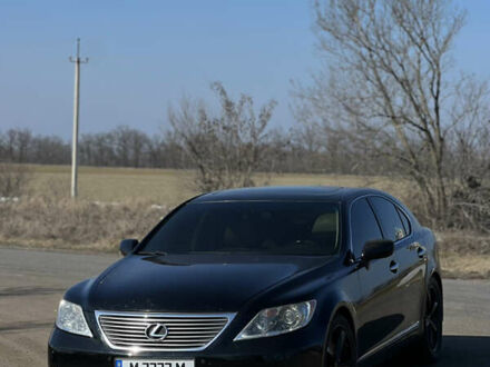 Лексус ЛС 2007 у Новом Буге на Automoto.ua Чорний Лексус ЛС, об'ємом двигуна 4.6 л та пробігом 290 тис. км за 12500 $, фото 1 на Automoto.ua