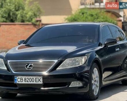 Черный Лексус ЛС, объемом двигателя 4.61 л и пробегом 291 тыс. км за 9500 $, фото 1 на Automoto.ua
